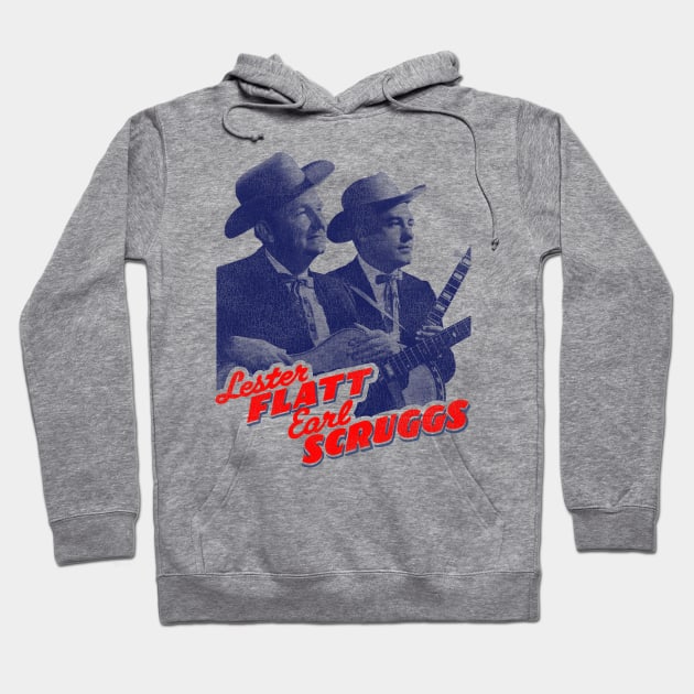 Flatt and Scruggs Hoodie by darklordpug